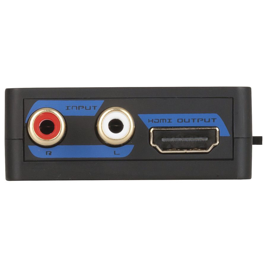 VGA to HDMI Converter & Upscaler with Stereo Audio