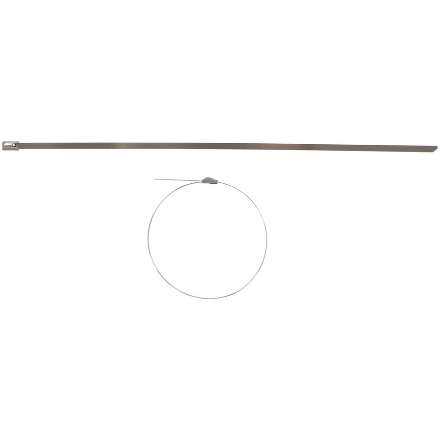 290 x 4.6mm Stainless Steel Cable Ties - 10pk