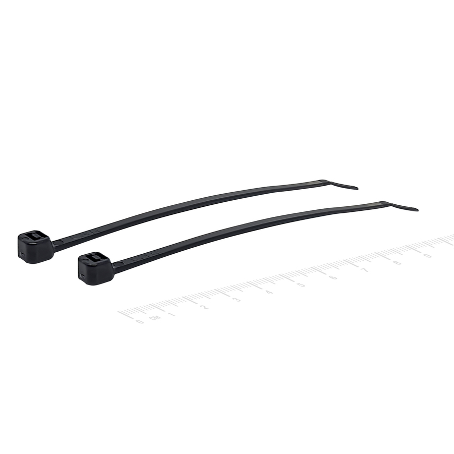 100mm Black Cable Ties - Pk.100
