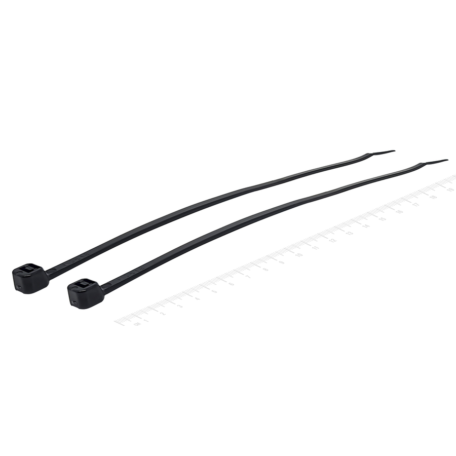 200mm Black Cable Ties - 100
