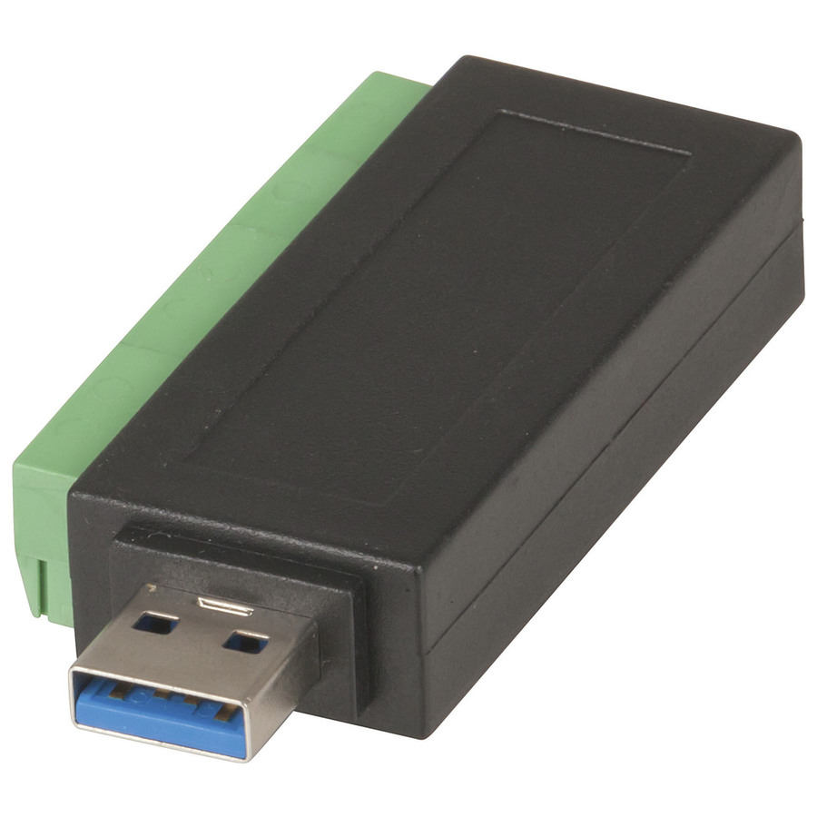 USB 3.0 Type-A Plug to 10-Way Screw Terminal Header Adaptor
