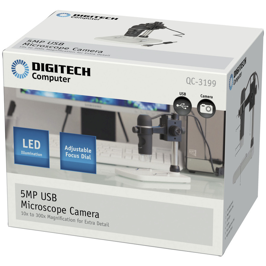 5MP USB 2.0 Digital Microscope with Professional Stand
