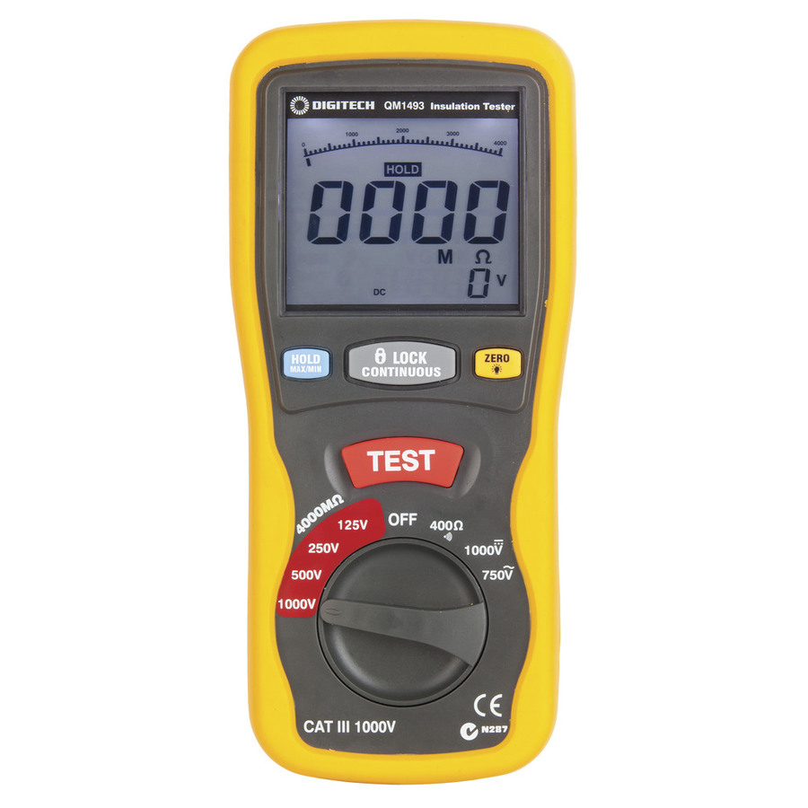 Cat III Insulation TesterMultimeter