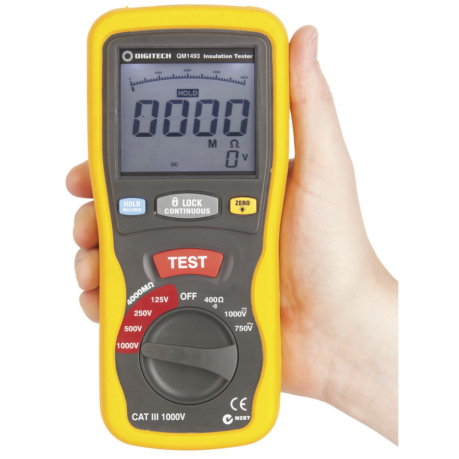 Cat III Insulation TesterMultimeter