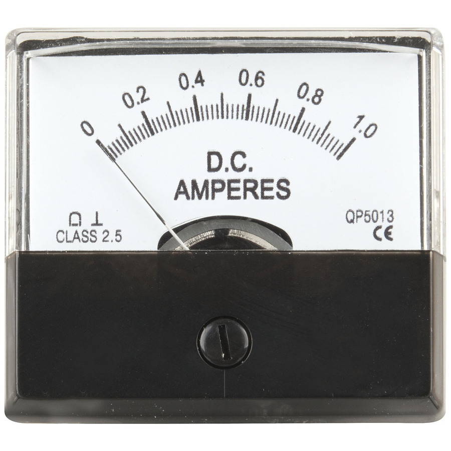 0 - 1A MU45 Panel Meter - Moving Coil Type
