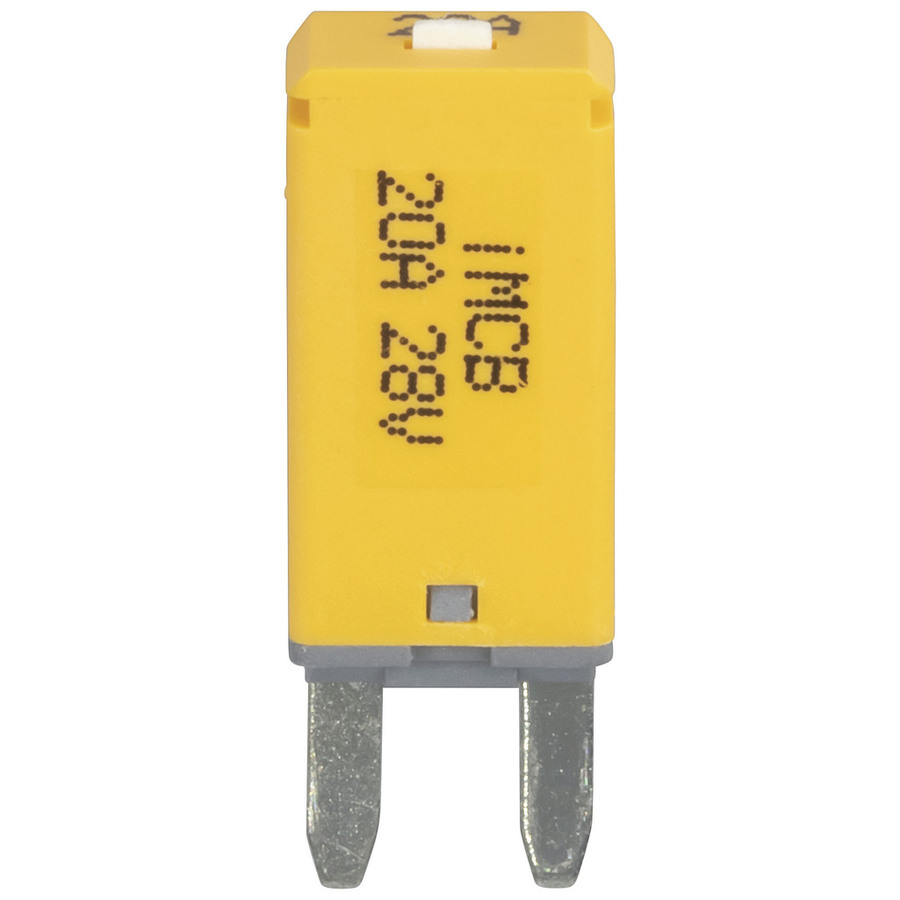 Mini Blade Circuit Breaker 20A - Manual Reset