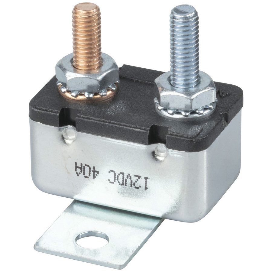 Chassis Mount Autoreset Circuit Breaker 40A 12VDC