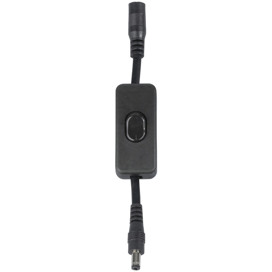 Inline Low Voltage Switch - 2.1mm DC Plug and Socket