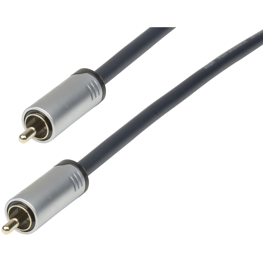 RCA Plug to RCA Plug HQ Video Cable - 1.5m