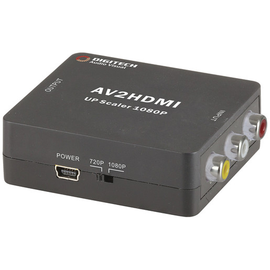 Composite AV to HDMI Converter 