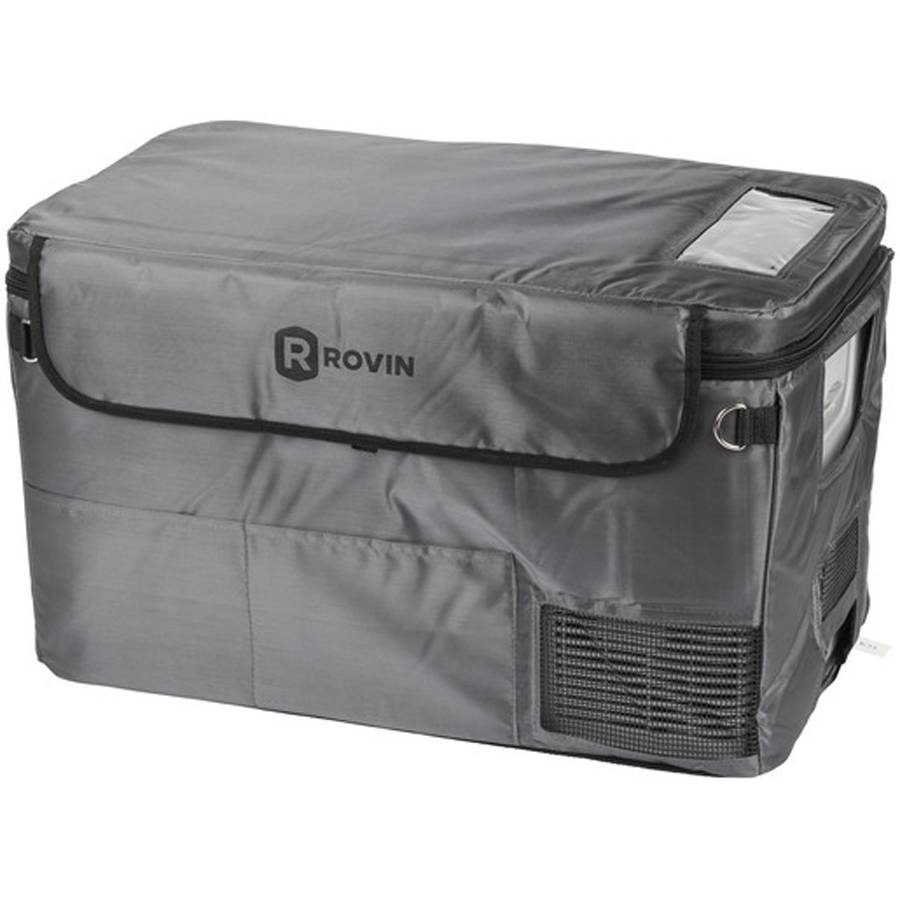 Grey Insulated Cover for 25L Rovin Portable Fridge Freezer 