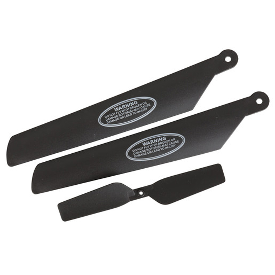 Spare Main Blade A+B &amp; Tail Set for GT-3562 RC Helicopter 