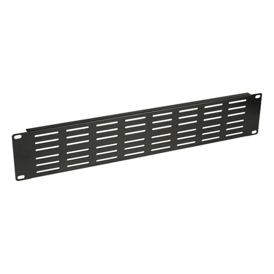 Vented Metal 2U Rack Mount Enclosure Panel 