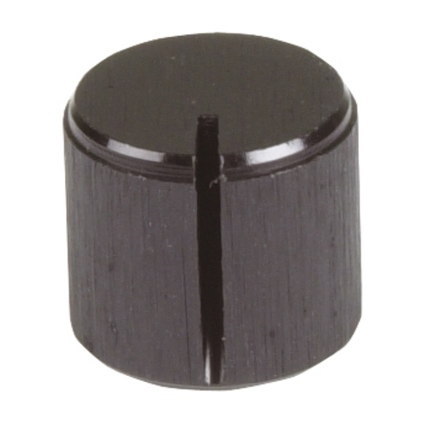 16mm Black Anodised Knob 