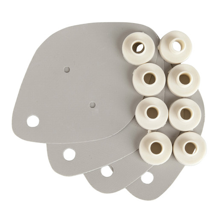 TO-3 Silicon Rubber Insulating Kit - Pk.4 