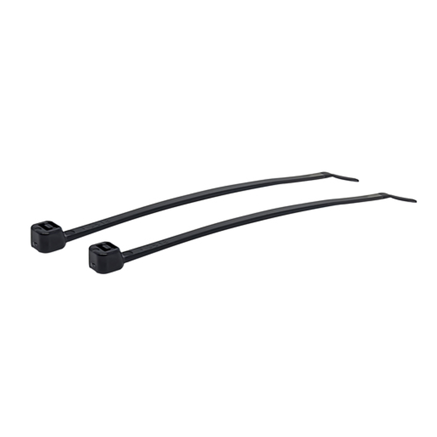 100mm Black Cable Ties - Pk.20 