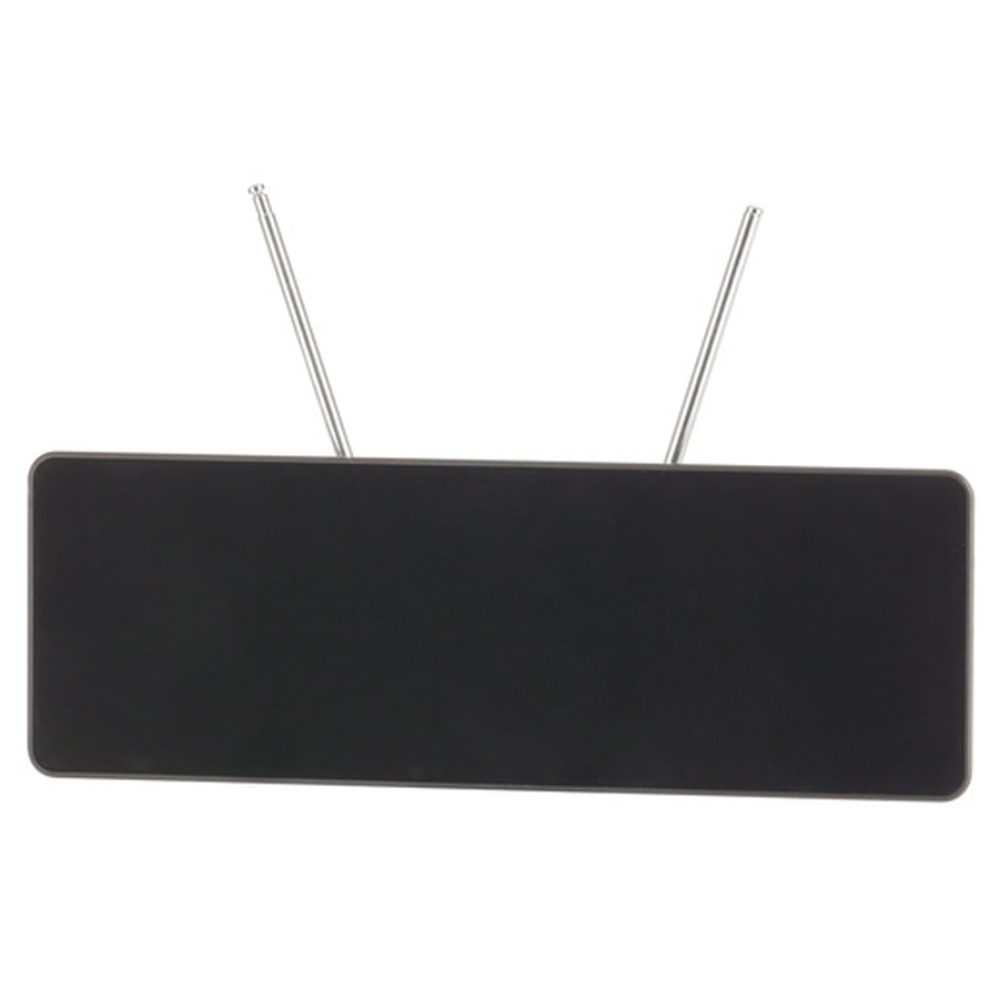 Indoor Flat Panel UHFVHF Digital Antenna with Amplifier 