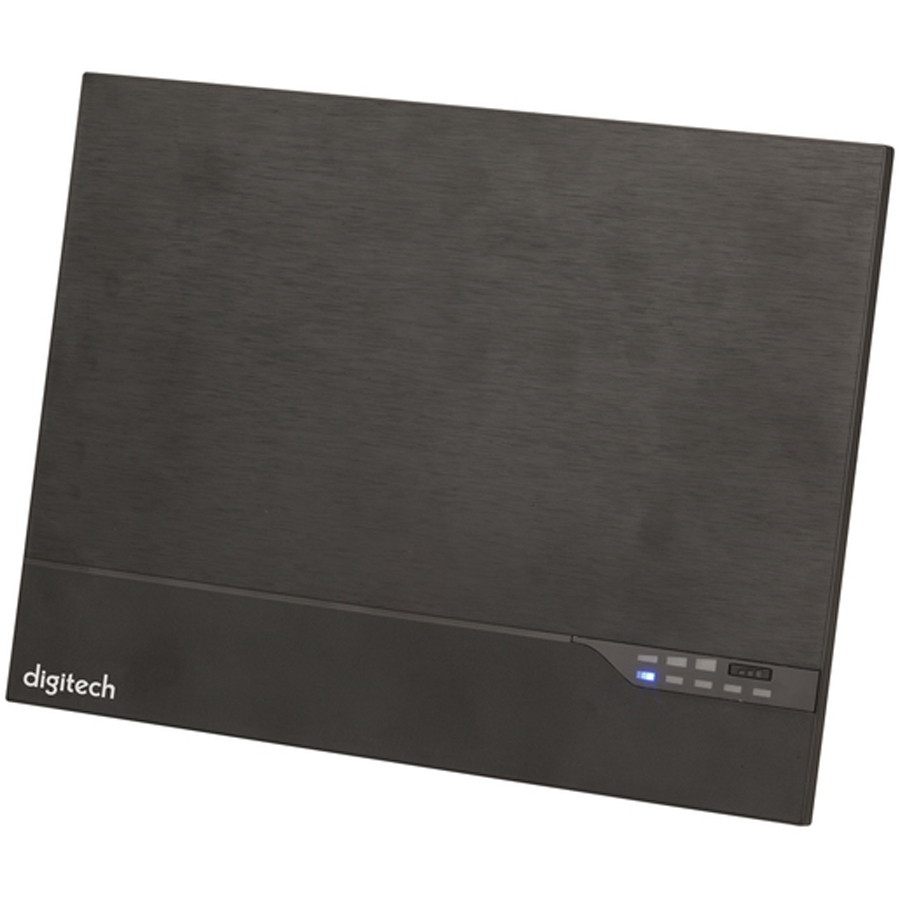 Slimline Indoor UHFVHF Antenna with Signal Meter 