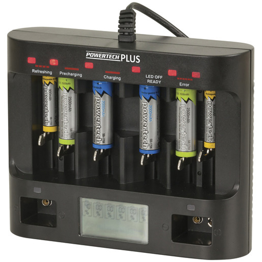 Universal Fast Charger with LCD 