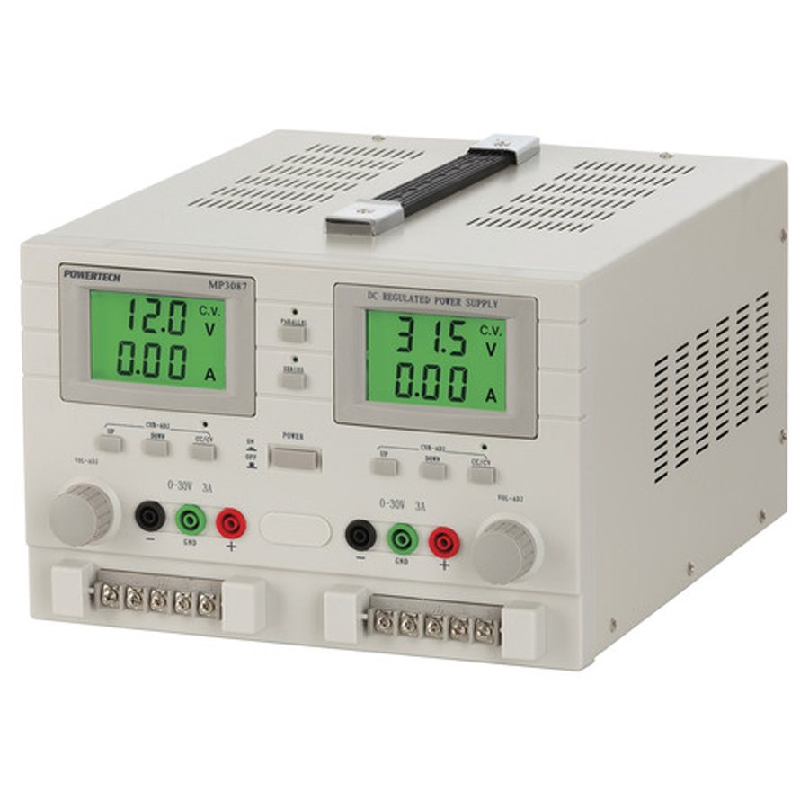0 to 32VDC Dual Output, Dual Tracking Laboratory Power Supply 