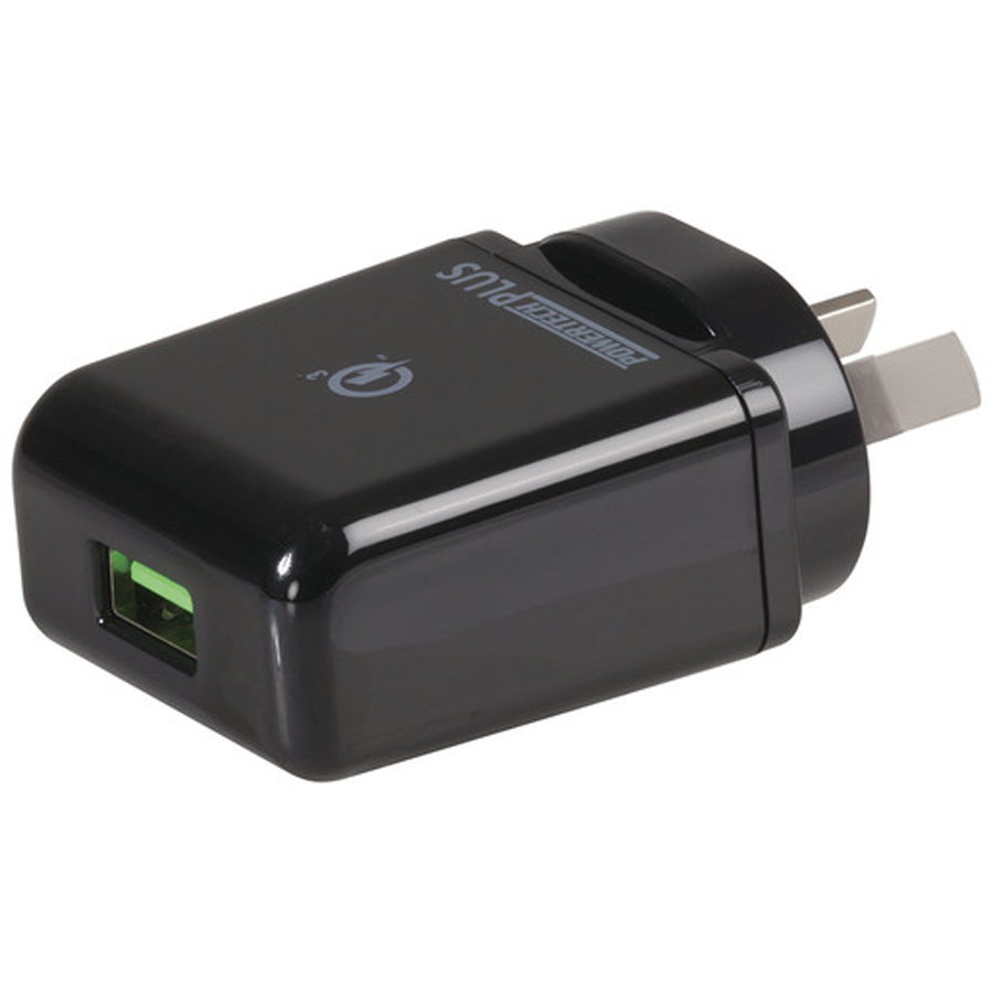 3A Quick Charge 3.0&amp;trade; USB Mains Power Adaptor 