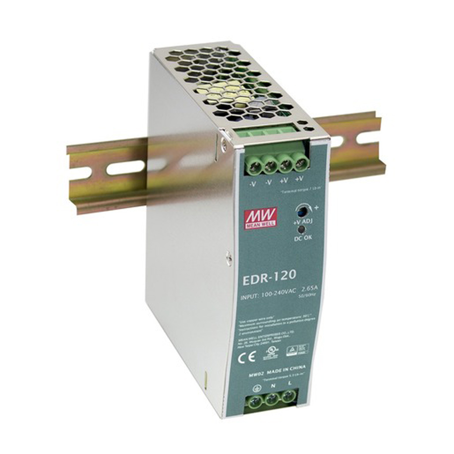 120W 24V 5A EDR DIN Rail Power Supply 