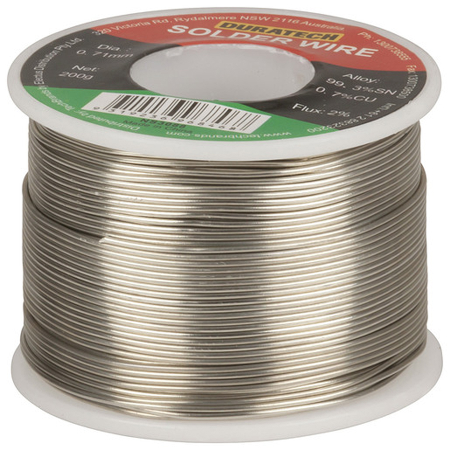 Lead Free Solder 0.71mm 200g Roll 