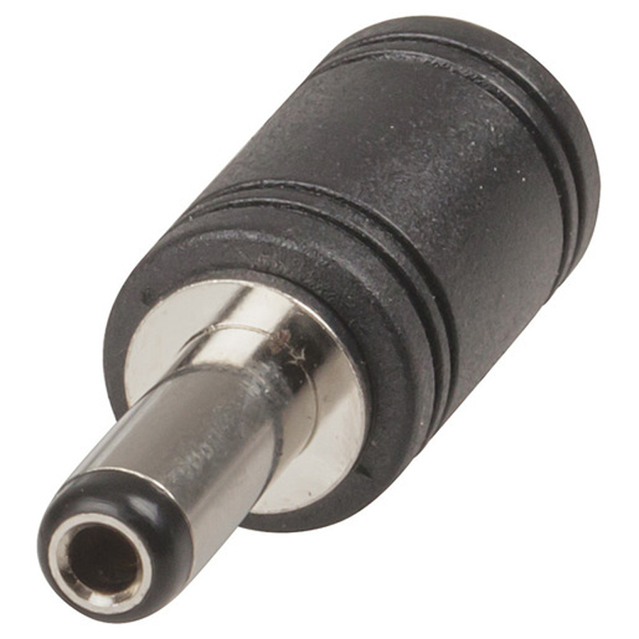 2.5mm DC Plug to 2.1mm DC Socket Power Adaptor 