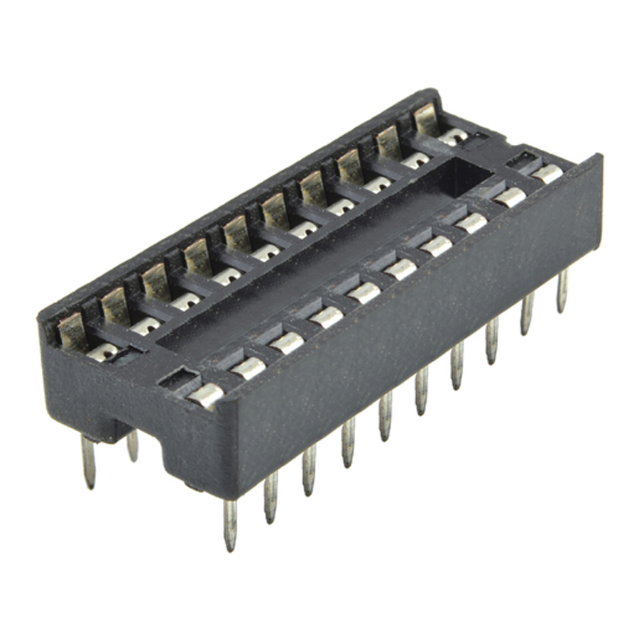 20 Pin Production (Low Cost) IC Socket 