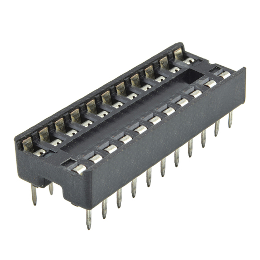 22 Pin Production (Low Cost) IC Socket 
