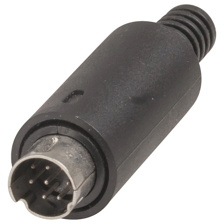 8 Pin MINI DIN Plug 
