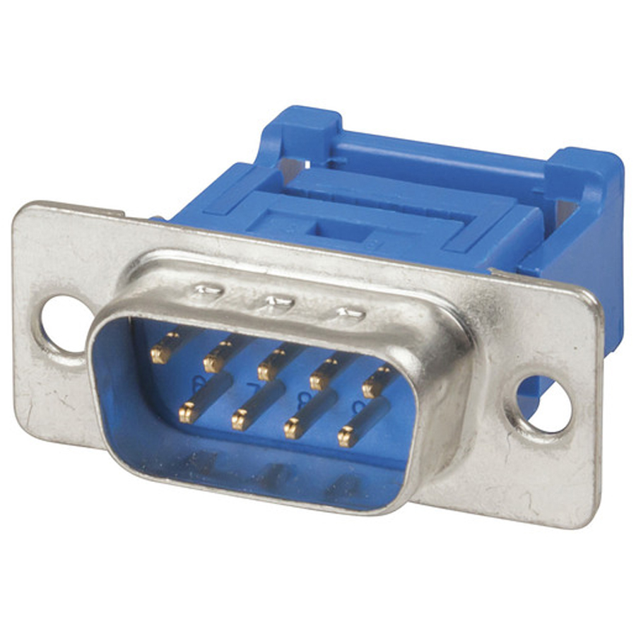 DB9 Male IDC Connector 