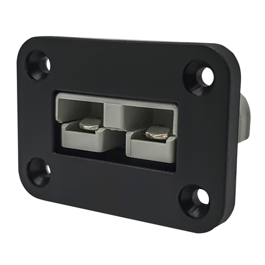 Panel Mount with High Current 50A Connector 