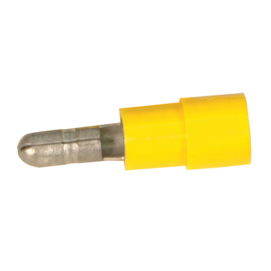4mm Bullet Male - Yellow - Pk.100 