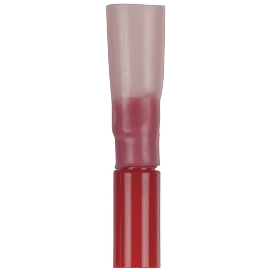 4mm Bullet Female - Red - Pkt 8 - Self Sealing Quick Connectors 