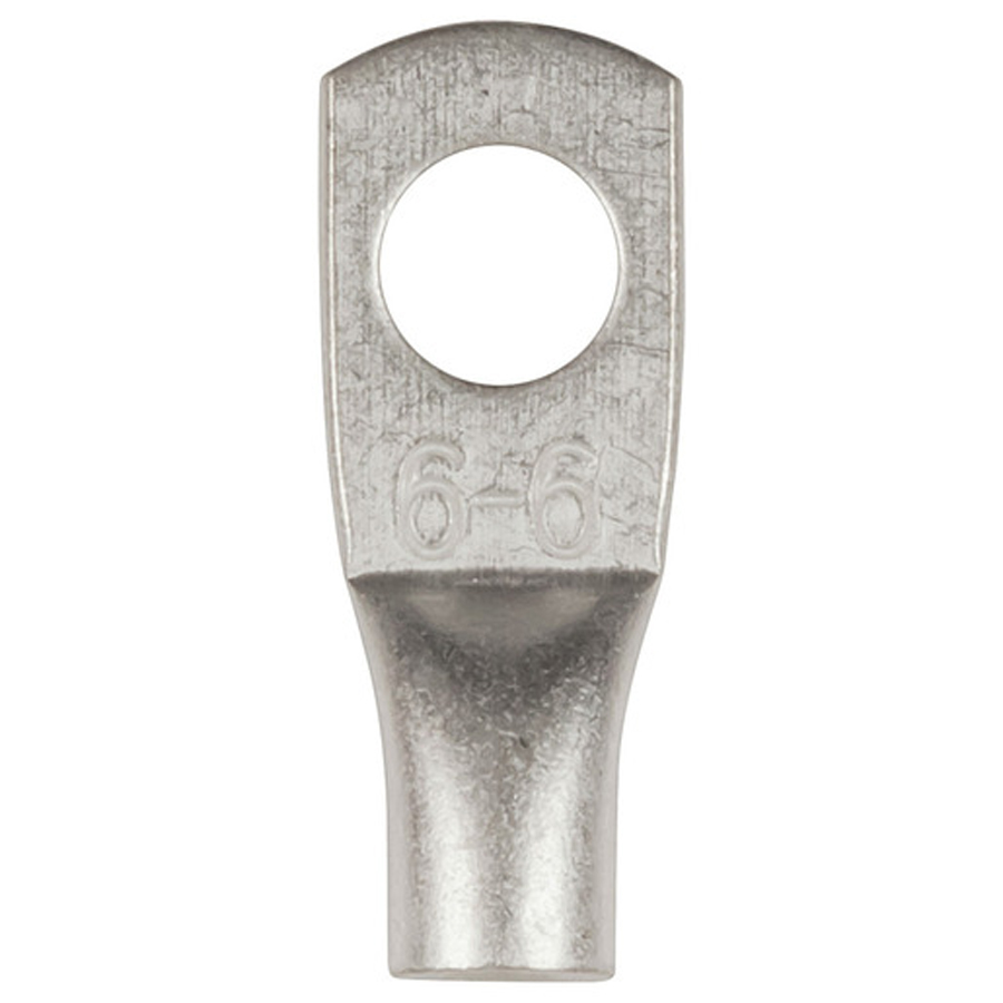 6mm Non-Insulated Eye Terminal 6mm2 - Pk 8 
