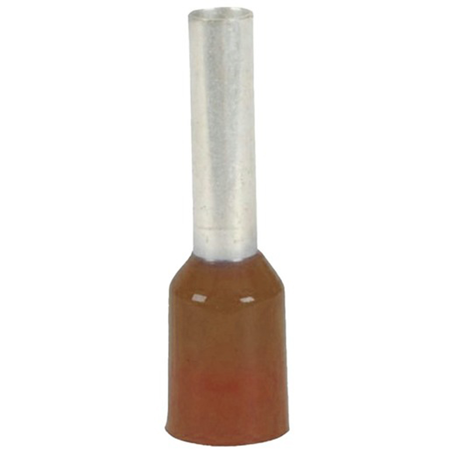 Brown Ferrule Crimp Terminal (4AWG) - Pack of 5 