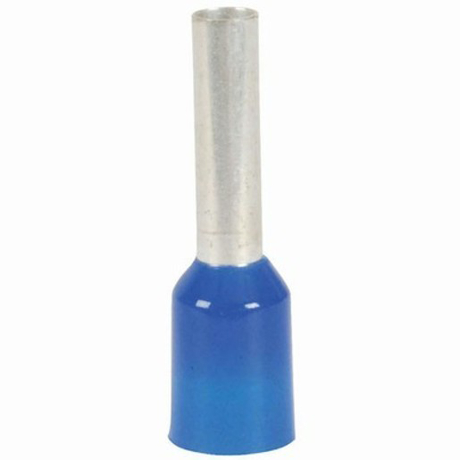 Blue Ferrule Crimp Terminal (10AWG) - Pack of 5 