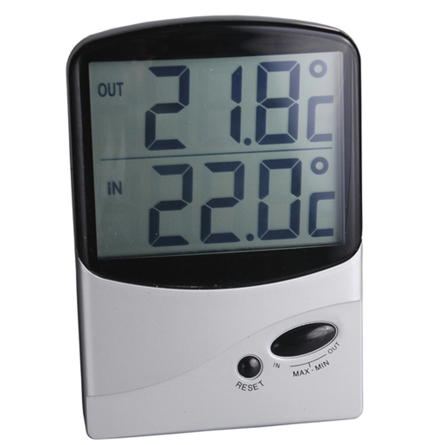 Jumbo Display InOut Thermometer 