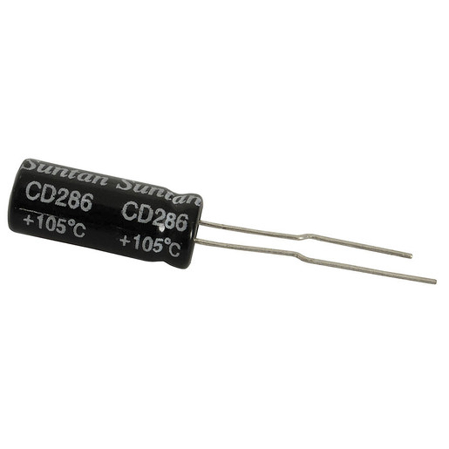 220uF 10VDC Electrolytic RB Capacitor 