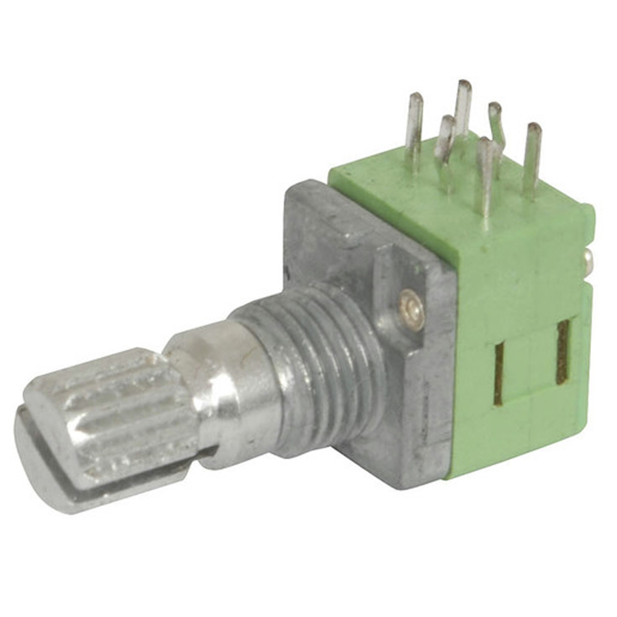 10k Ohm Linear (B) Double Gang 9mm Potentiometer 