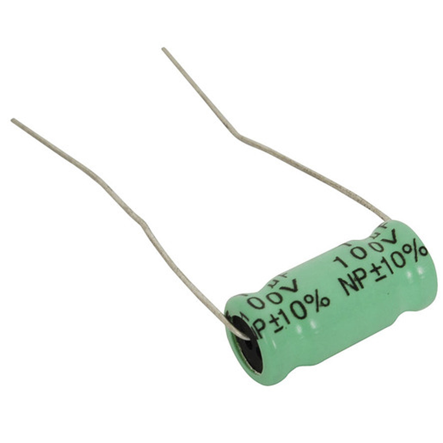 4.7uF 100V Electrolytic Crossover Capacitor 
