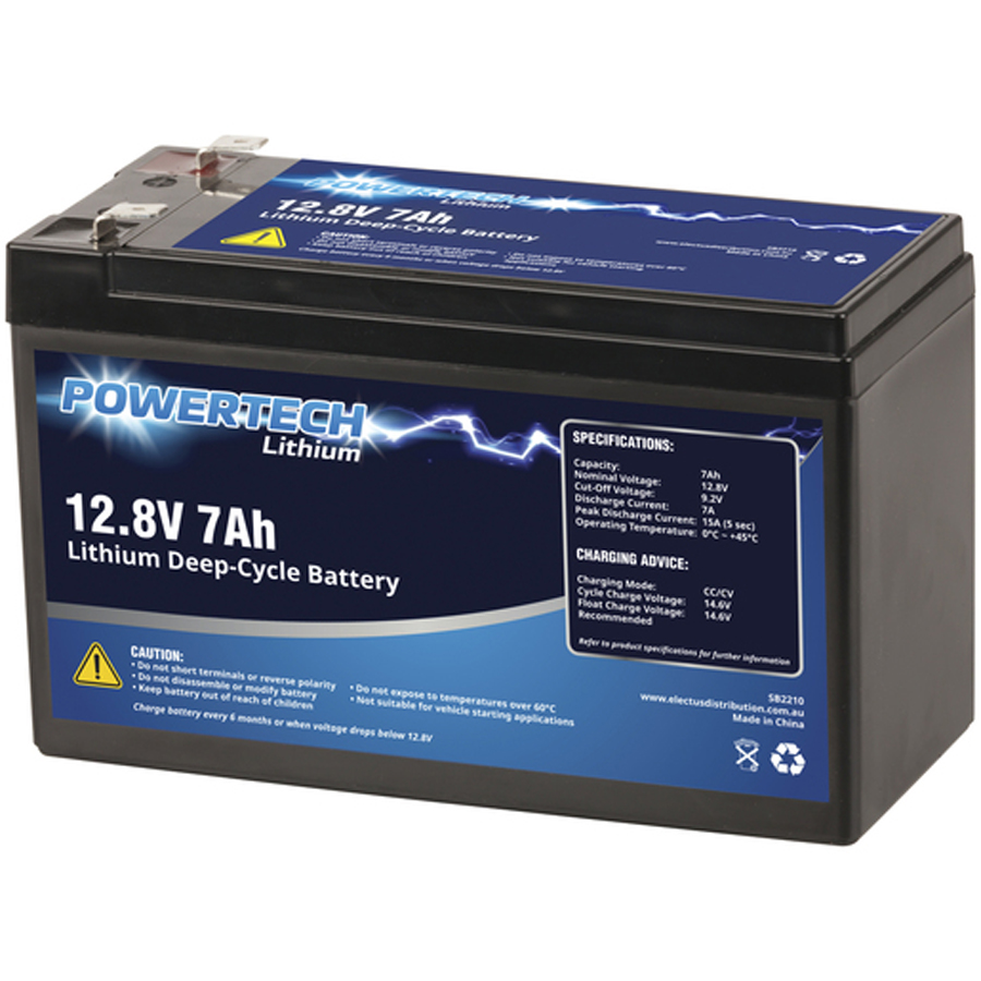 12.8V 7Ah Lithium Deep Cycle Battery 