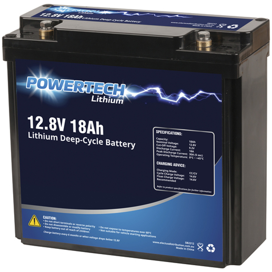12.8V 18Ah Lithium Deep Cycle Battery 