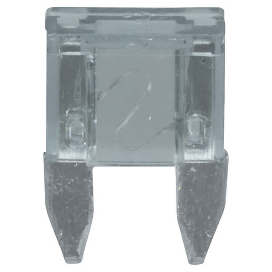 2A Grey Mini Blade Fuse 