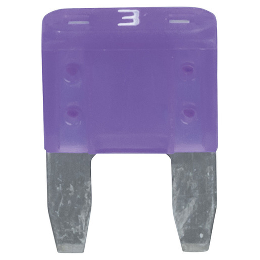 3A Pink Mini Blade Fuse 