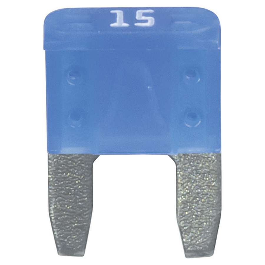 15A Blue Mini Blade Fuse 