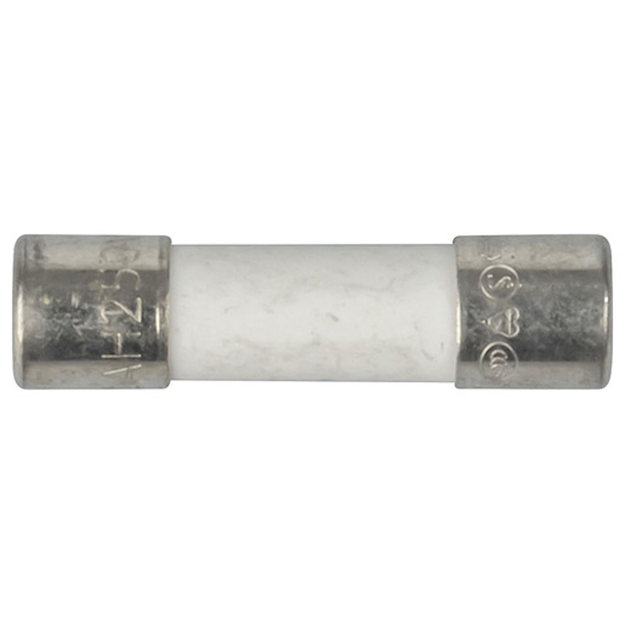 1.0A M205 Ceramic Fuses - Slow Blow 