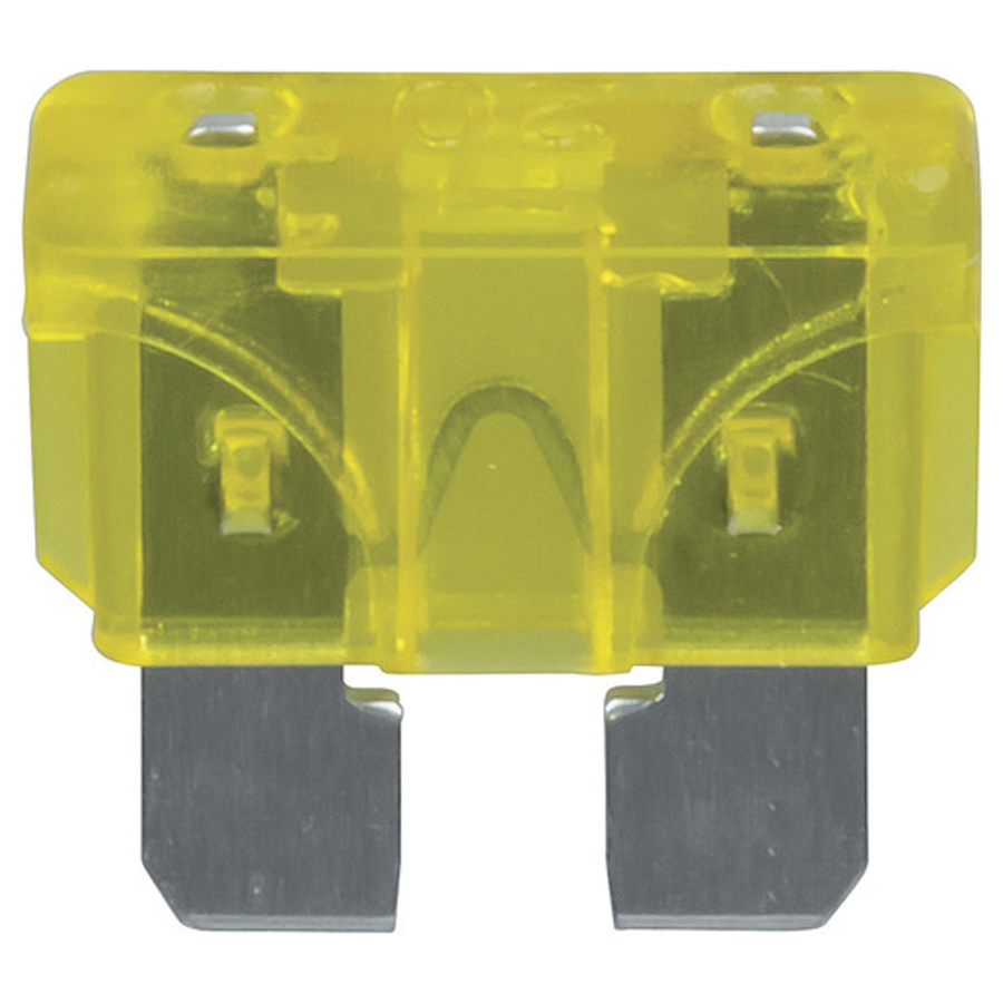 20 Amp Blade Fuse - Yellow 