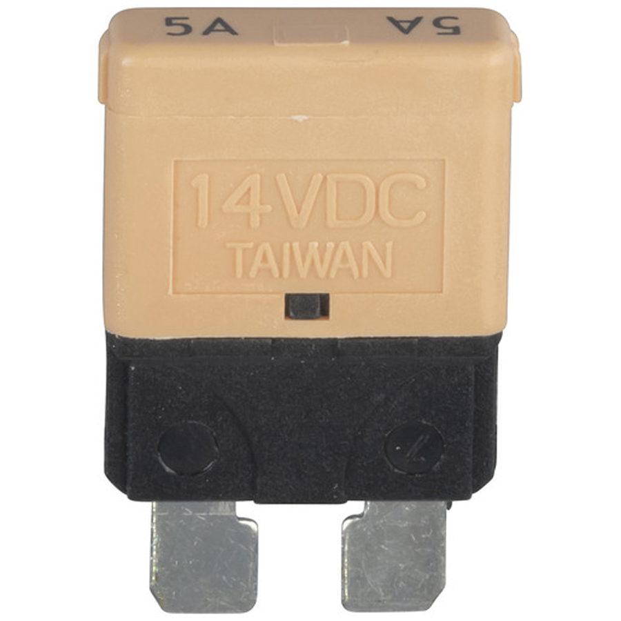 Standard Blade Circuit Breaker 5A - Auto Reset 